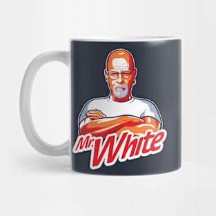 Mr. White on a dark tee Mug